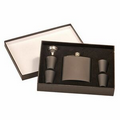 6 Oz. Stainless Steel Flask Set